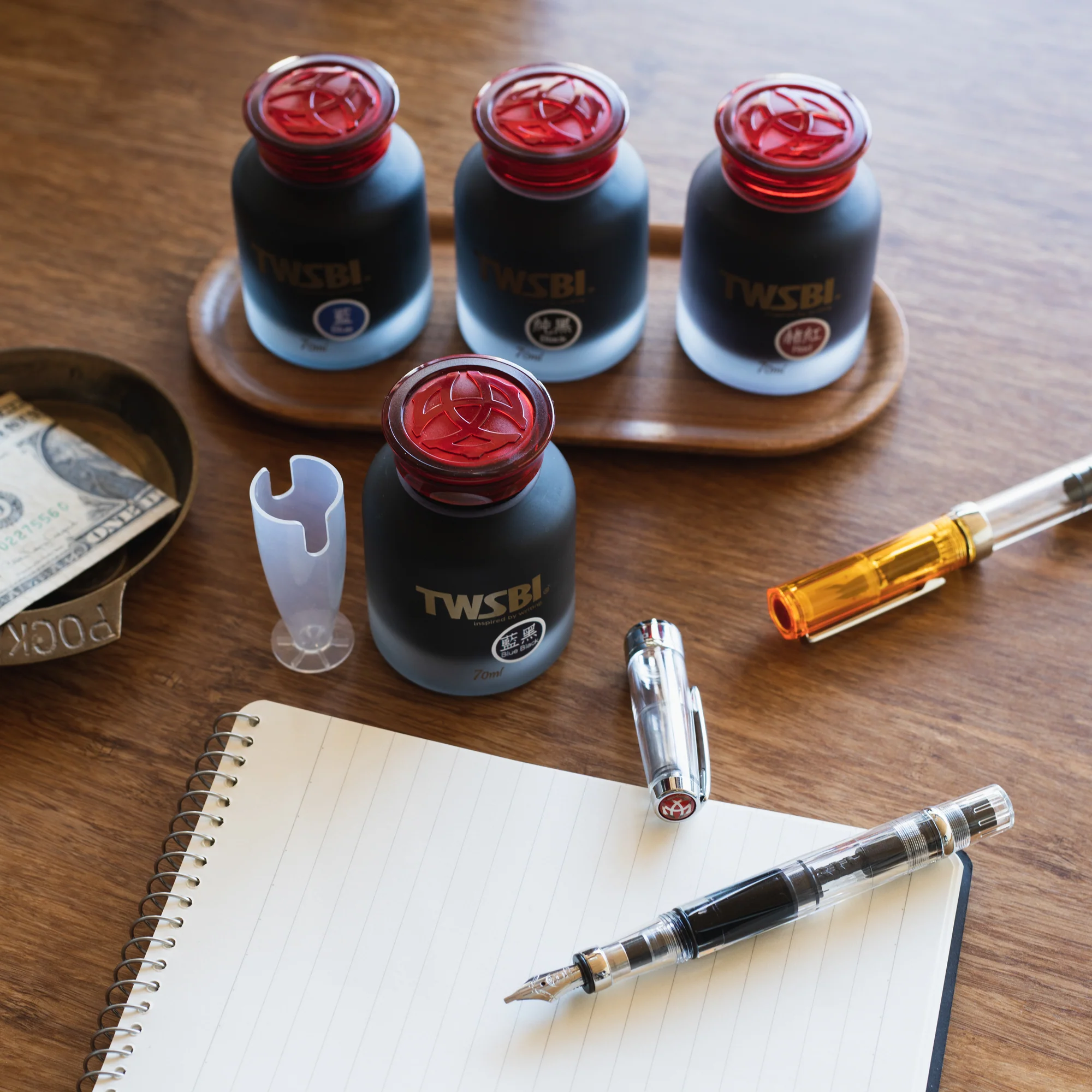 TWSBI 70ml Ink, Blue-Black - Image 6