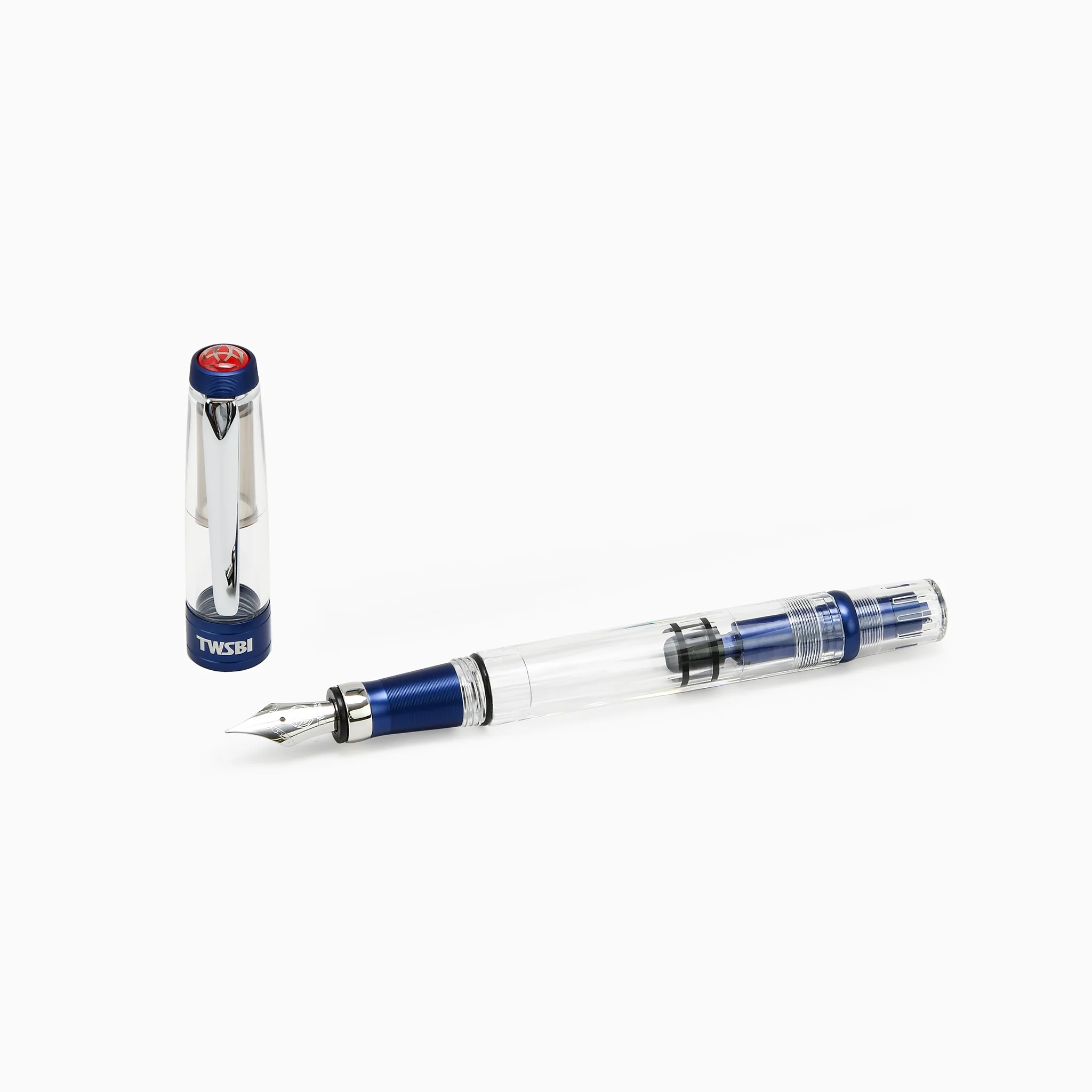 TWSBI Diamond 580ALR Navy Blue Fountain Pen - Image 2