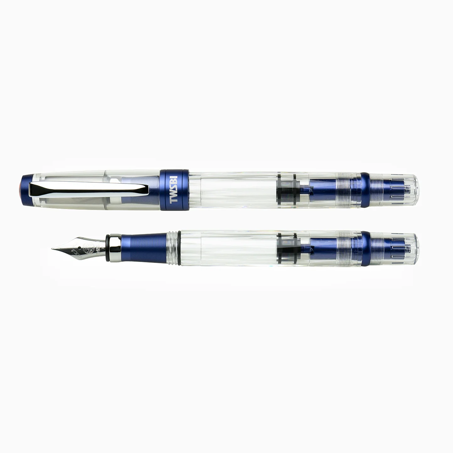 TWSBI Diamond 580ALR Navy Blue Fountain Pen - Image 6