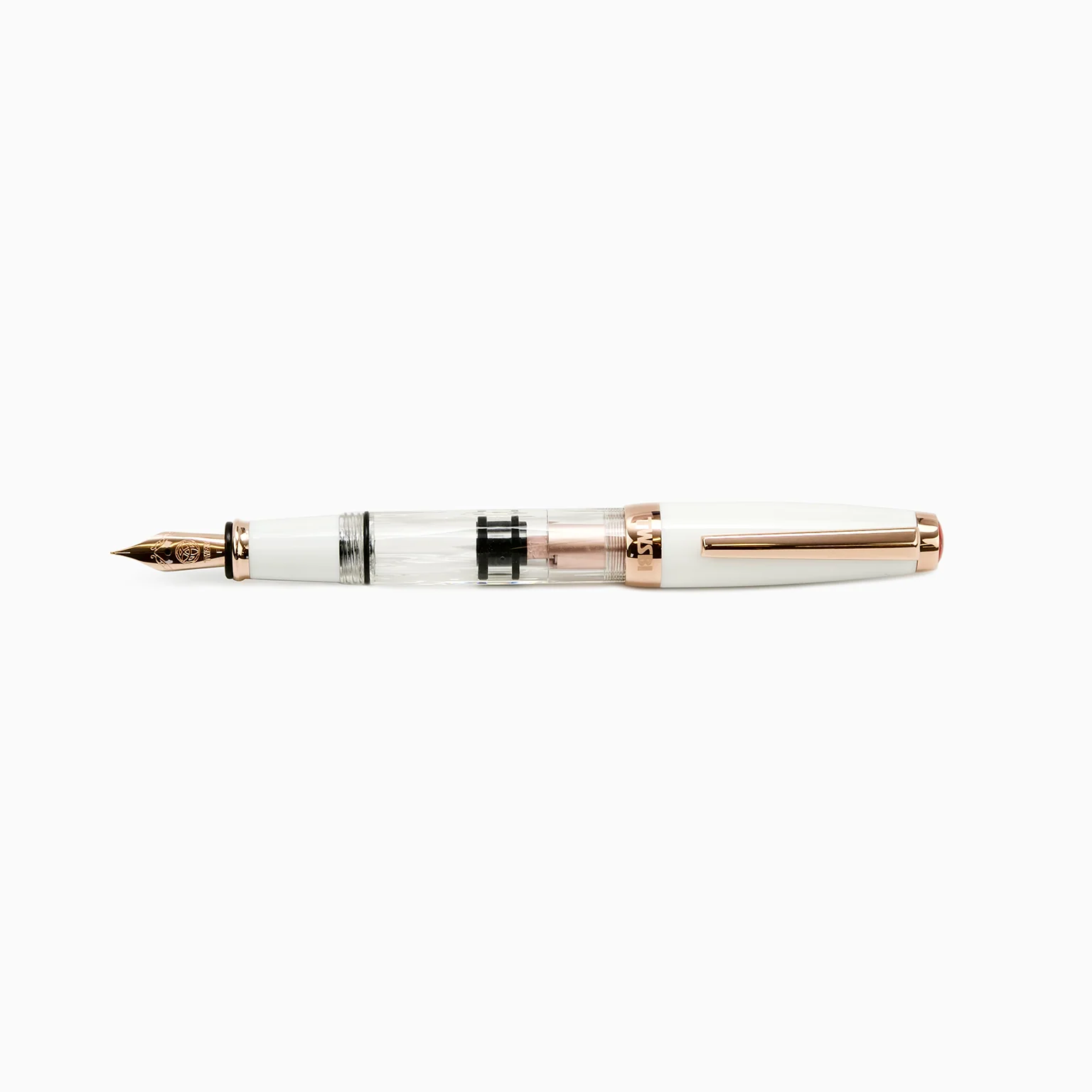 TWSBI Diamond Mini White RoseGold V2 Fountain Pen - Image 3