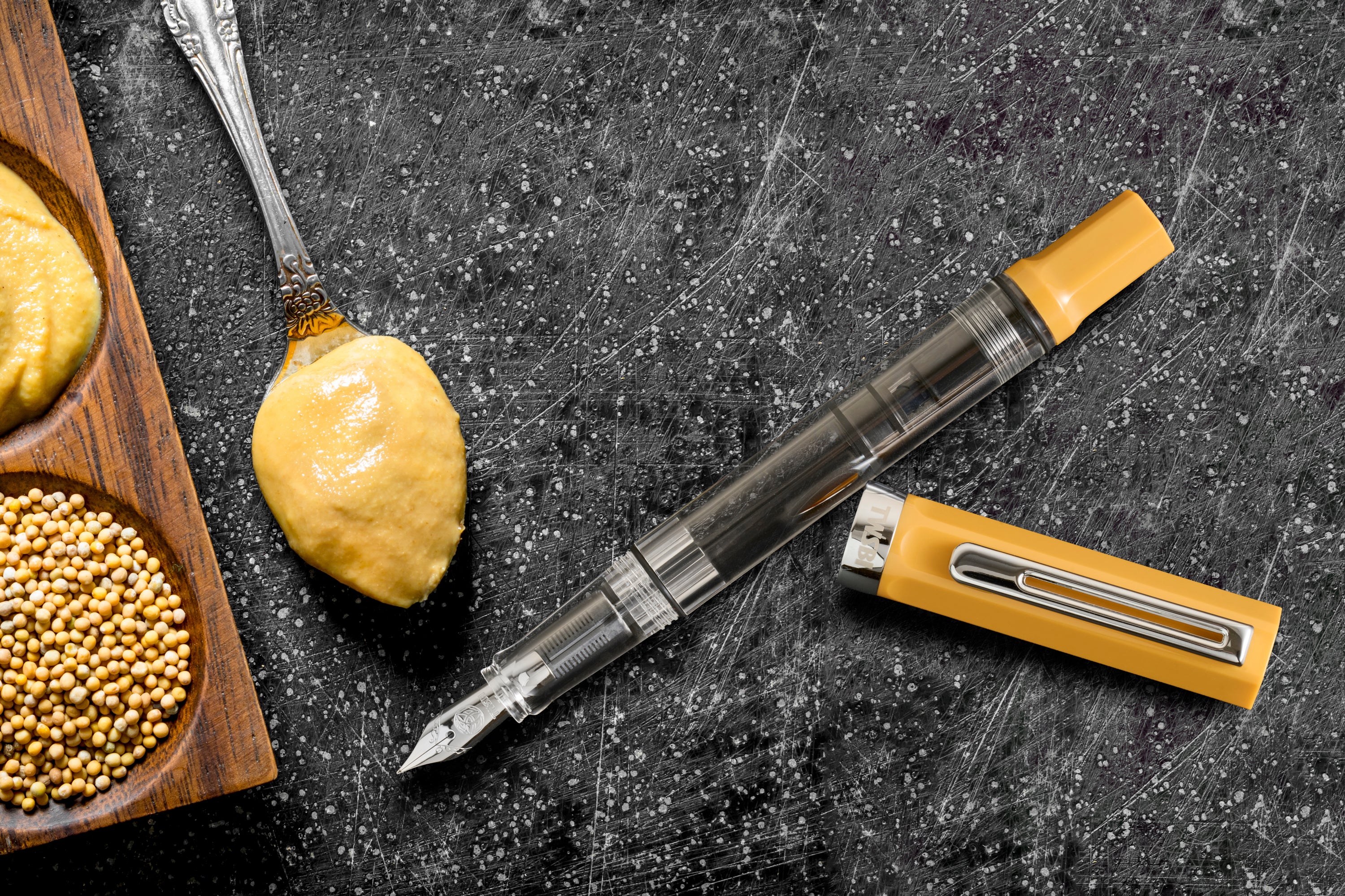 TWSBI ECO Bahama Yellow Fountain Pen - Image 4