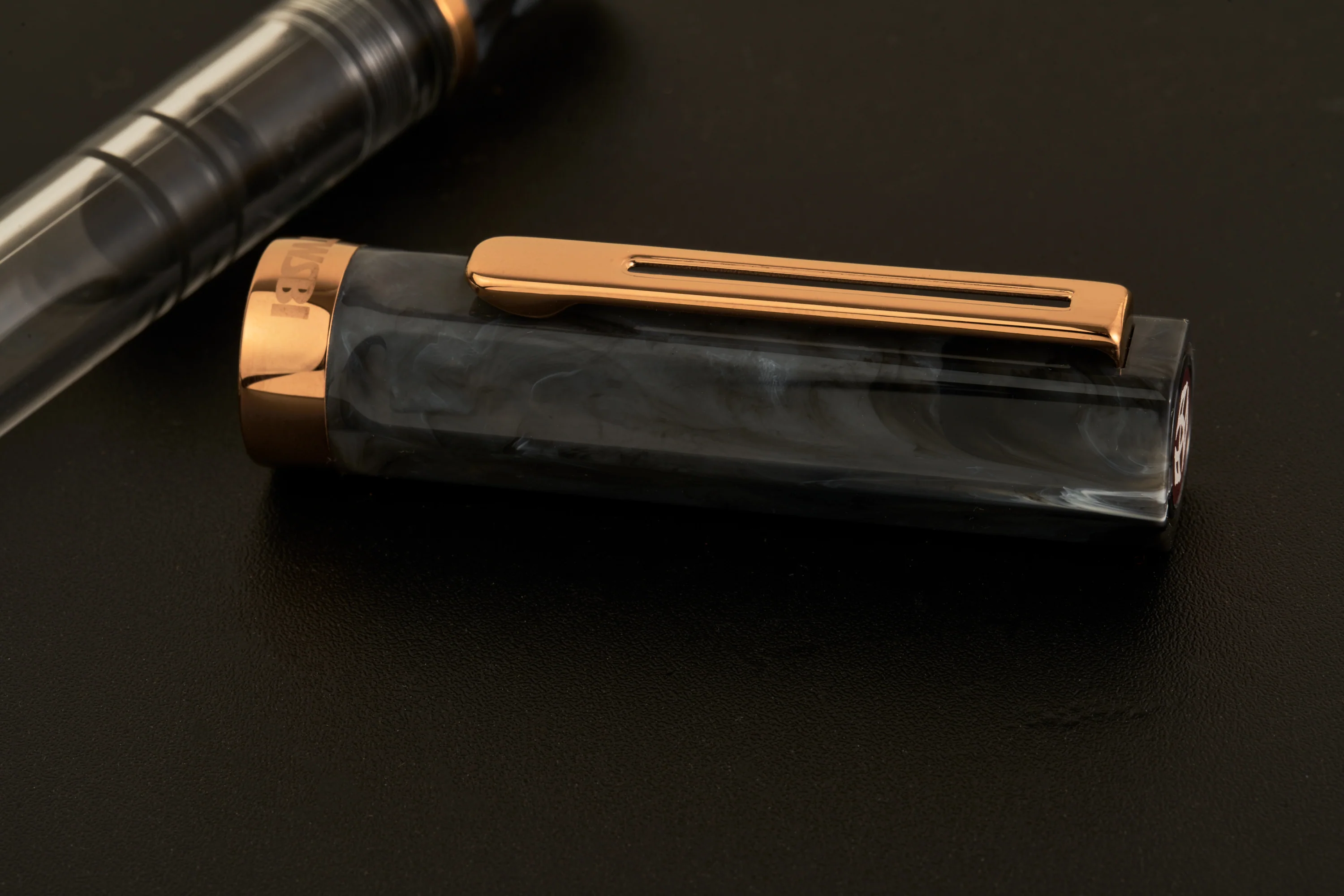 TWSBI ECO Black Marble w/Bronze Fountain Pen - Image 4