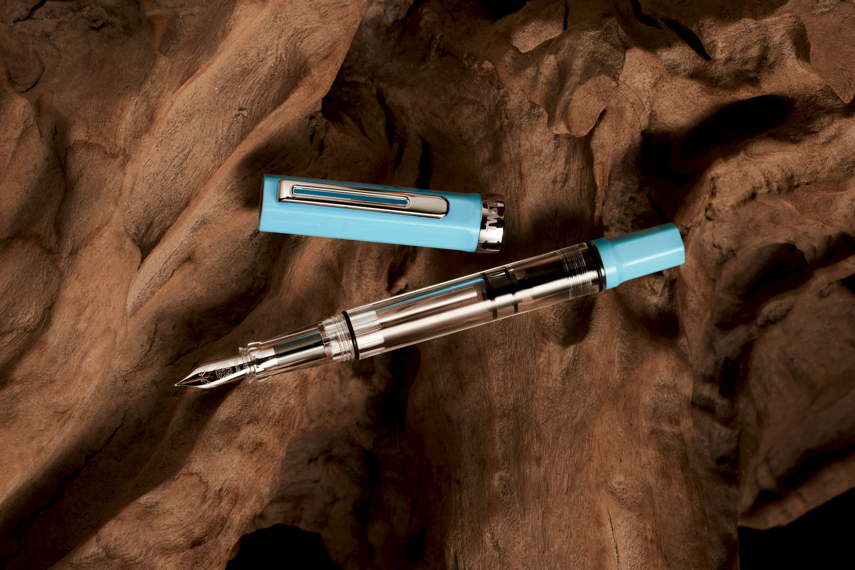 TWSBI ECO Sky Blue Fountain Pen - Image 3