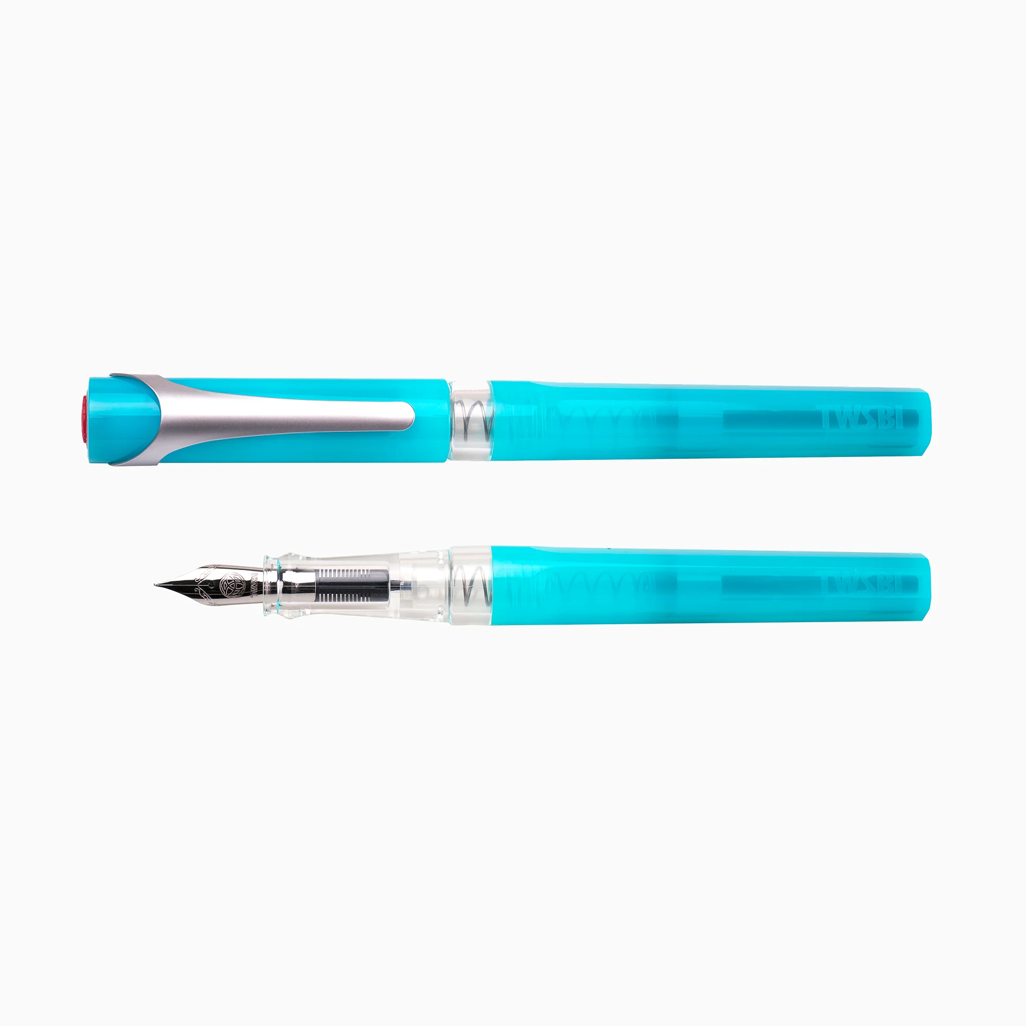 TWSBI Swipe Ice Blue Fountain Pen - Image 2