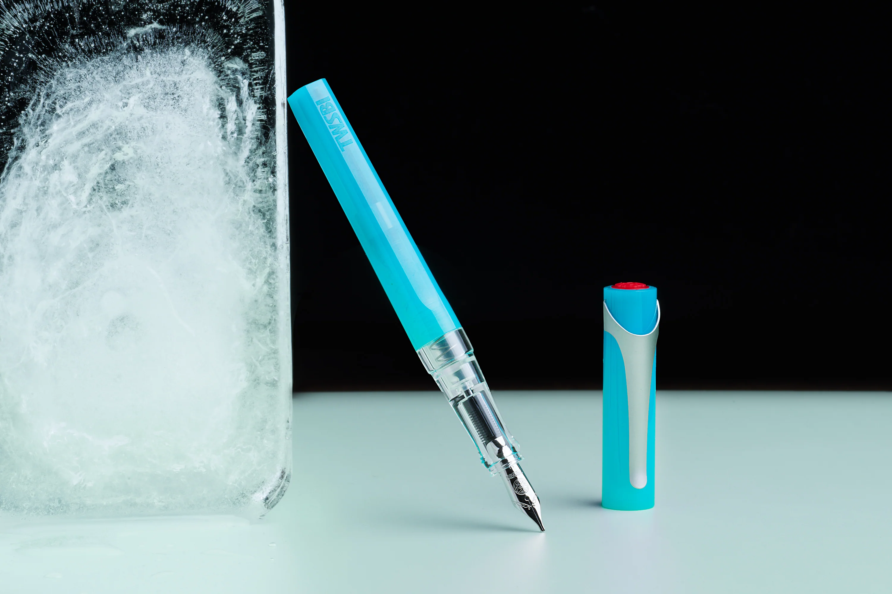 TWSBI Swipe Ice Blue Fountain Pen - Image 8